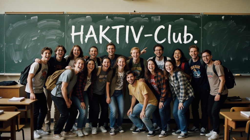 Schüler:innen vor Tafel